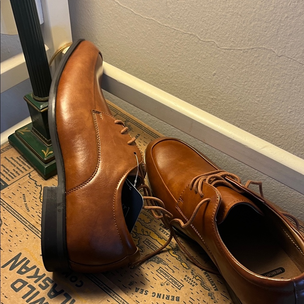 George Tan Leather Oxfords